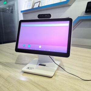 11.6 Inch Dual Screen Desktop Visitor Kiosk