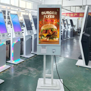32 Inch Floor Standing Self Service Food Ordering Kiosk